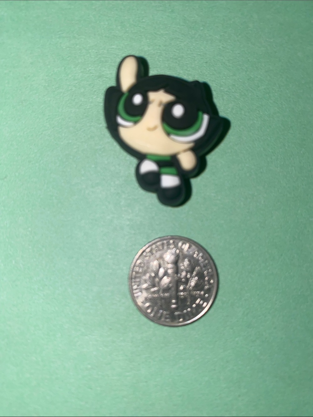 (10 for $15) Buttercup Power Puff Girls Crocs Shoe Charms